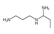 1-N'-(3-aminopropyl)propane-1,1-diamine结构式