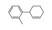 1-(cyclohex-2-enyl)-2-methylbenzene结构式