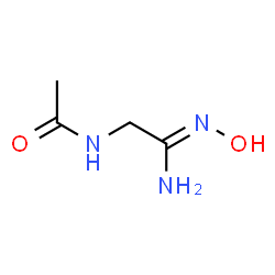 N-[(2E)-2-Amino-2-(hydroxyimino)ethyl]acetamide结构式