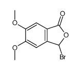 3-bromo-5,6-dimethoxy-phthalide Structure