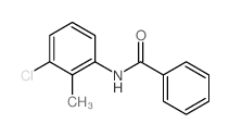 Benzamide,N-(3-chloro-2-methylphenyl)-结构式