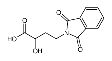 2-羟基-4-邻苯二甲酰亚氨基丁酸结构式