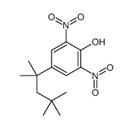 2,6-dinitro-4-(2,4,4-trimethylpentan-2-yl)phenol结构式