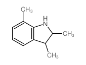 2,3,7-trimethyl-2,3-dihydro-1H-indole Structure