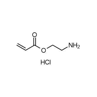 丙烯酸2-氨基乙酯盐酸盐结构式