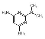 2,4,6-Pyrimidinetriamine,N2,N2-dimethyl-结构式