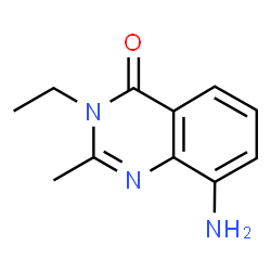 4(3H)-Quinazolinone,8-amino-3-ethyl-2-methyl-(9CI) Structure