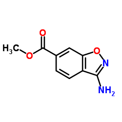 1,2-Benzisoxazole-6-carboxylicacid,3-amino-,methylester(9CI) picture