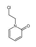 1-(2-Chloroethyl)-2(1H)-pyridinone Structure