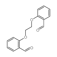 2-[2-(2-formylphenoxy)ethoxy]benzaldehyde Structure