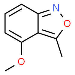 2,1-Benzisoxazole,4-methoxy-3-methyl-(9CI)结构式