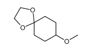 8-methoxy-1,4-dioxaspiro[4.5]decane结构式