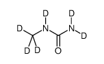 1-Methylureal-d6 Structure