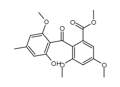 dimethylsulochrin结构式