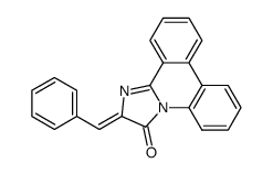 2-phenylmethyleneimidazo[1,2-f]phenanthridine-3(2H)-one结构式