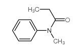 Propanamide,N-methyl-N-phenyl- Structure