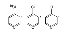 tris(4-chlorophenyl)indigane Structure