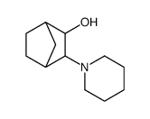 Bicyclo[2.2.1]heptan-2-ol, 3-(1-piperidinyl)-, (2-endo,3-exo)- (9CI)结构式