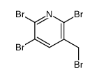 2,3,6-tribromo-5-bromomethyl-pyridine Structure