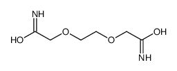 2-[2-(2-amino-2-oxoethoxy)ethoxy]acetamide结构式