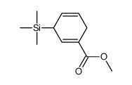 methyl 3-trimethylsilylcyclohexa-1,4-diene-1-carboxylate Structure