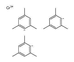 chromium(3+),1,3,5-trimethylbenzene-6-ide Structure