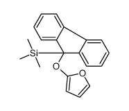 [9-(furan-2-yloxy)fluoren-9-yl]-trimethylsilane结构式