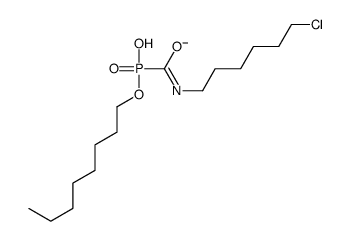 6-chlorohexylcarbamoyl(octoxy)phosphinate结构式