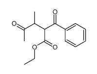 2-Benzoyl-3-methyl-4-oxo-pentanoic acid ethyl ester Structure