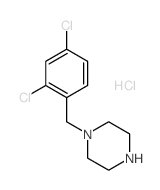 1-[(2,4-二氯苯基)甲基]-哌嗪二盐酸盐图片