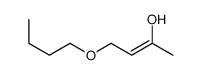 4-butoxybut-2-en-2-ol Structure