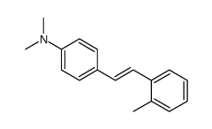 N,N,2'-Trimethyl-4-stilbenamine structure