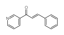 2-Propen-1-one,3-phenyl-1-(3-pyridinyl)-结构式