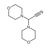 Bis(morpholino)acetonitril结构式