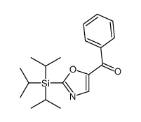 5-BENZOYL-2-(TRIISOPROPYLSILYL)OXAZOLE Structure