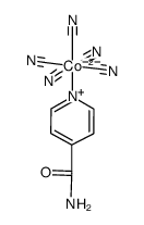 {(CN)5Co(isonicotinamide)}(2-) Structure