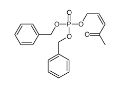 dibenzyl 4-oxopent-2-enyl phosphate Structure