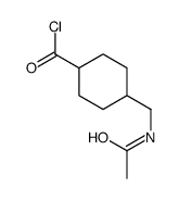 4-(acetamidomethyl)cyclohexane-1-carbonyl chloride结构式