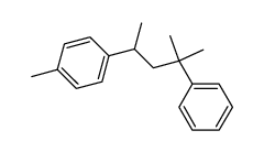 2-methyl-2-phenyl-4-p-tolyl-pentane Structure