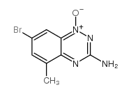 1,2,4-苯并噻嗪-3-胺,7-溴-5-甲基-,1-氧化物结构式