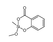 2-methoxy-2-methyl-1,3,2-benzodioxasilin-4-one结构式
