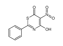 5-nitro-2-phenyl-[1,3]thiazine-4,6-dione Structure