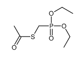 S-(diethoxyphosphorylmethyl) ethanethioate结构式