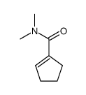1-Cyclopentene-1-carboxamide,N,N-dimethyl-(9CI) Structure