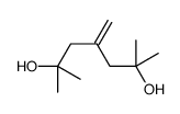 2,6-dimethyl-4-methylideneheptane-2,6-diol结构式
