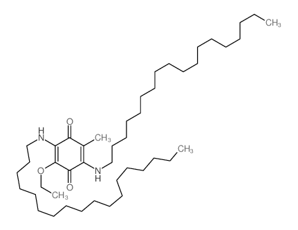 2-ethoxy-5-methyl-3,6-bis(octadecylamino)cyclohexa-2,5-diene-1,4-dione picture