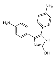 4,5-bis(4-aminophenyl)-1,3-dihydroimidazol-2-one Structure