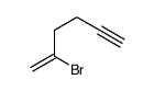 2-Bromo-1-hexen-5-yne structure