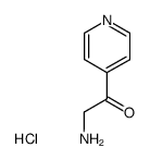 4-(α-aminoacetyl)pyridine dihydrochloride结构式