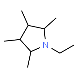 Pyrrolidine, 1-ethyl-2,3,4,5-tetramethyl- (4CI) structure